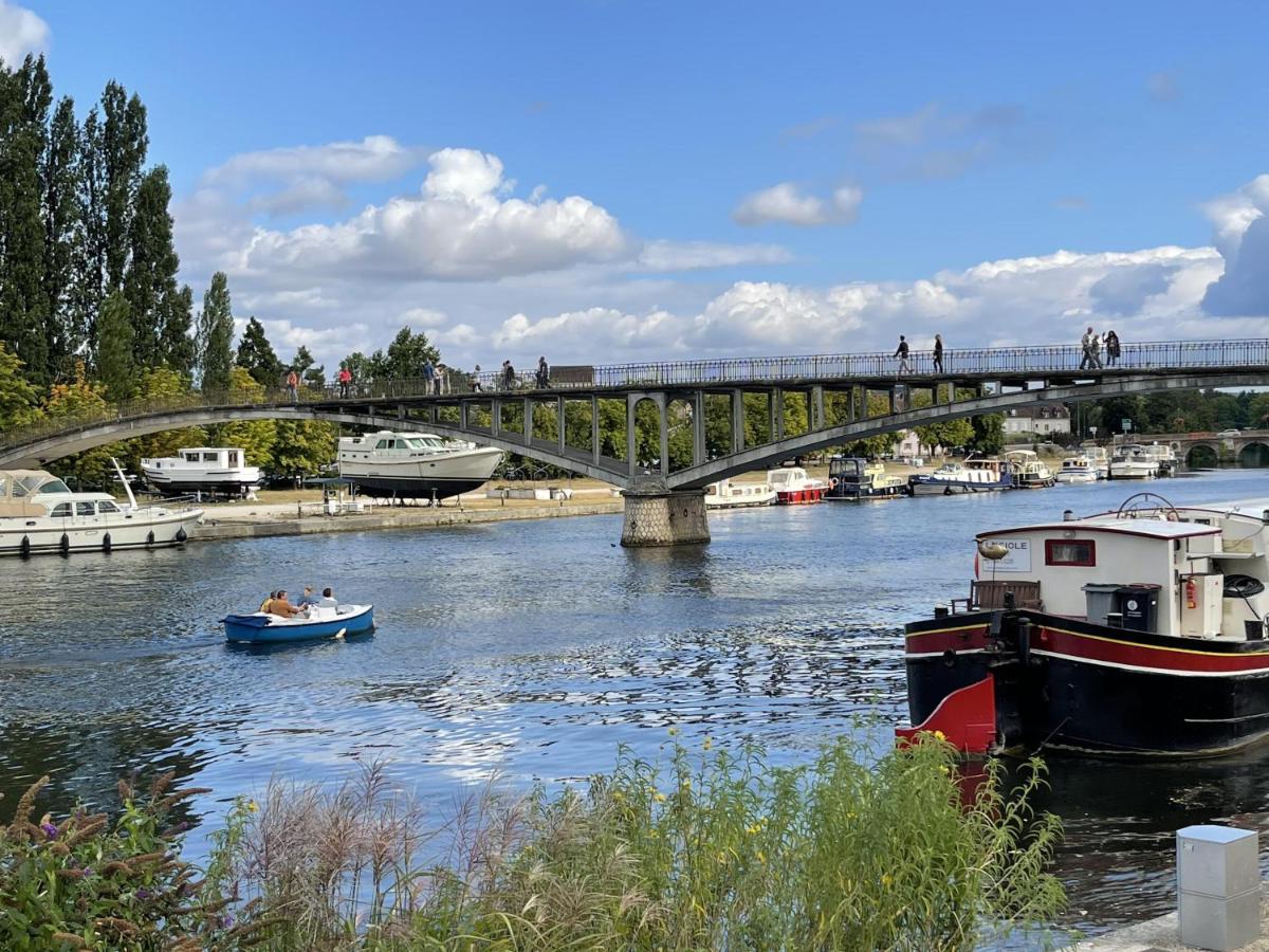 Appartement Le Coche d'Eau Auxerre Les Quais Extérieur photo