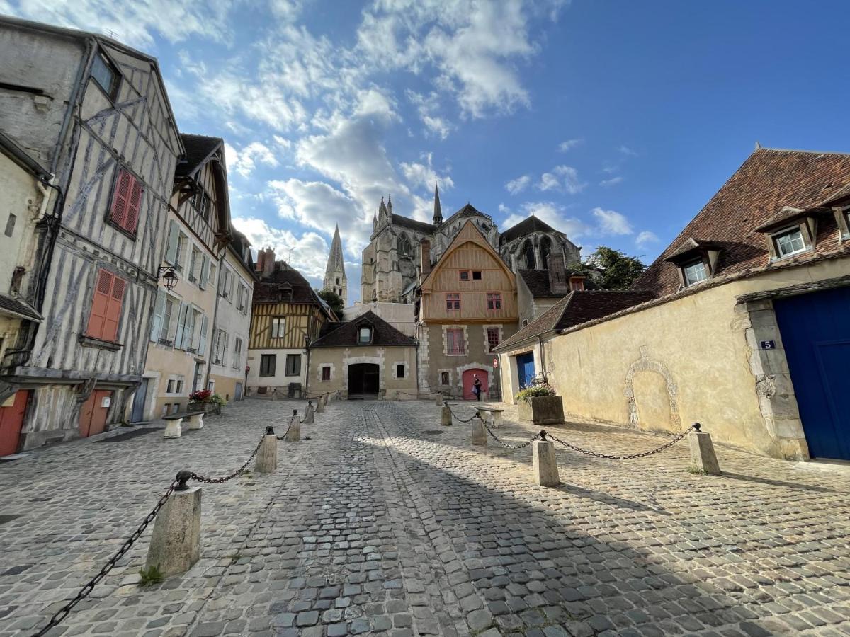 Appartement Le Coche d'Eau Auxerre Les Quais Extérieur photo