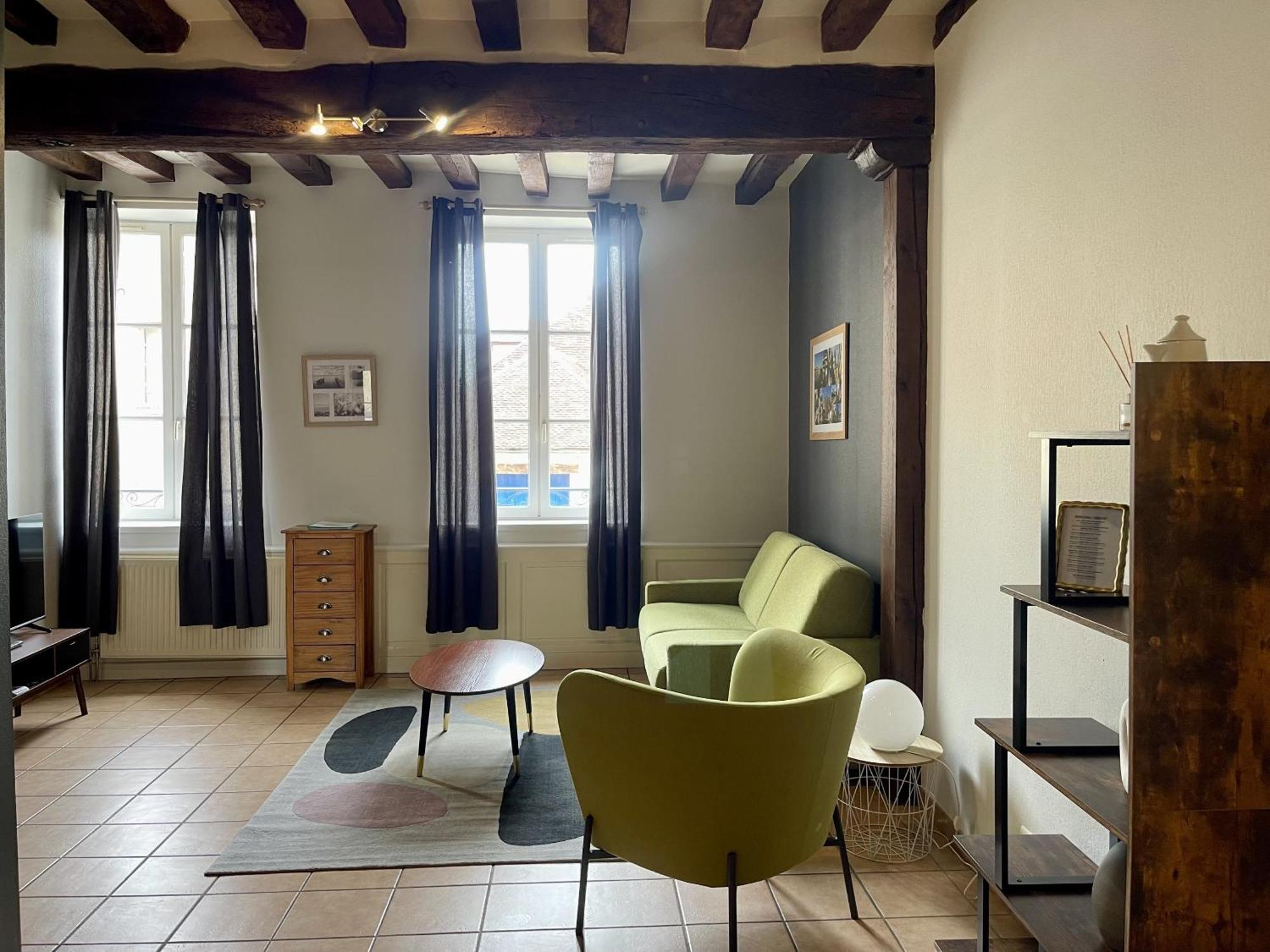 Appartement Le Coche d'Eau Auxerre Les Quais Extérieur photo