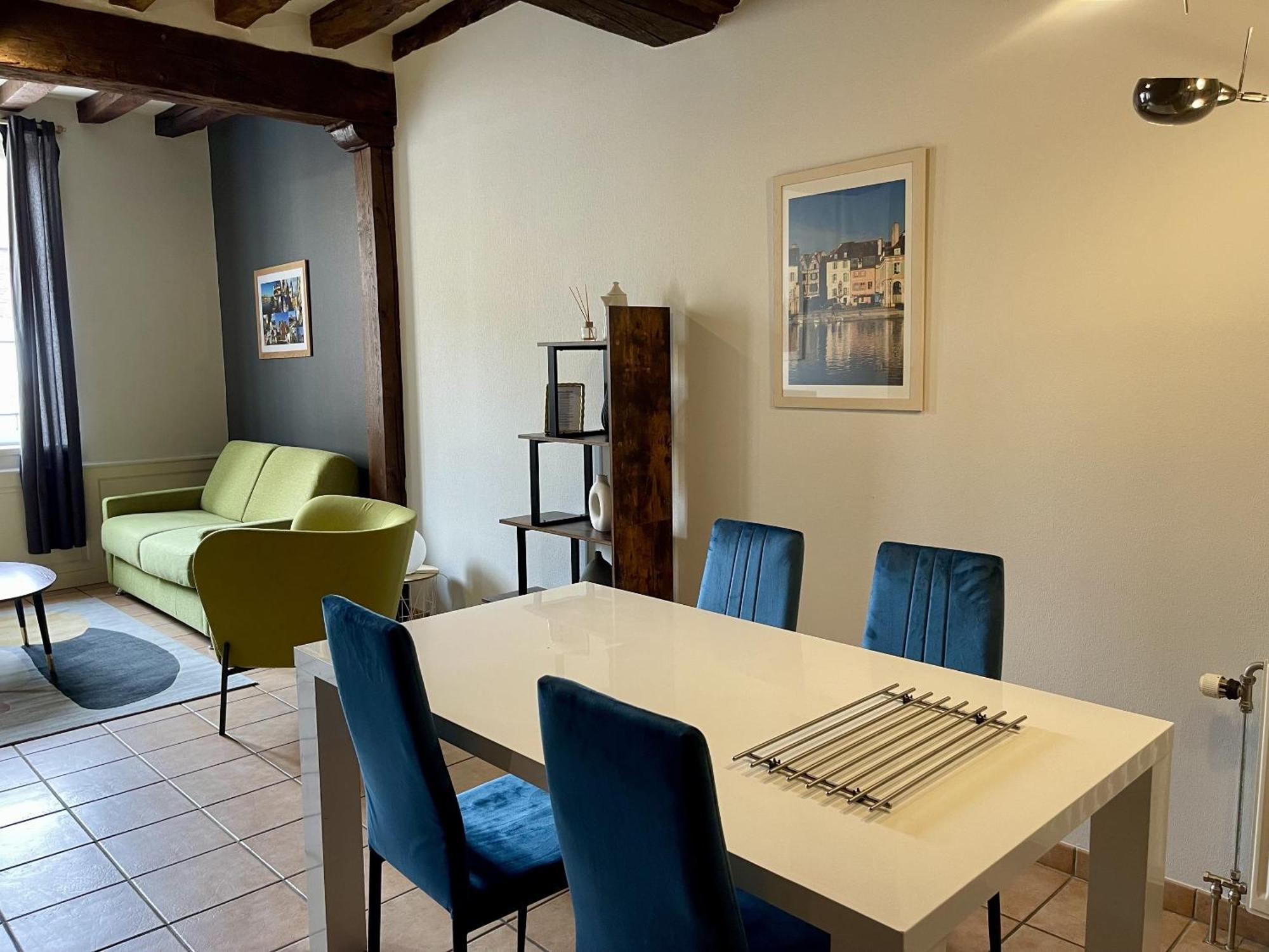 Appartement Le Coche d'Eau Auxerre Les Quais Extérieur photo